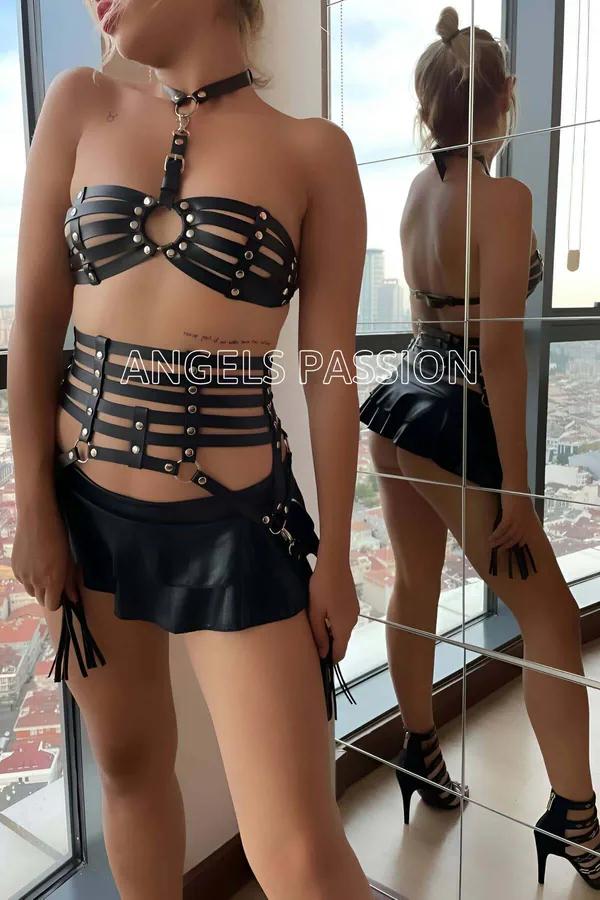 ឈុតខ្សែរុំពេញខ្លួន អាចកែតម្រូវបាន តុបតែងរំយោលសិចស៊ី