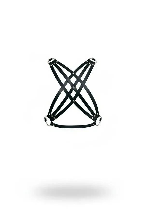 ស្រោមជើងសំណាញ់ខ្មៅ រចនាបថ X-Shape ប្រភេទដែលបើកតំណែង