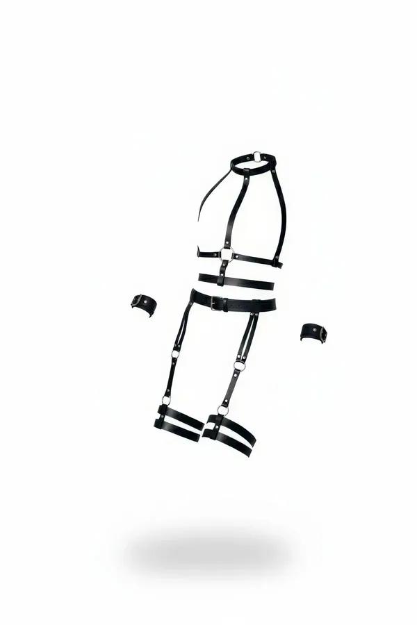 Full Body Harness with Detachable O-Ring Chain